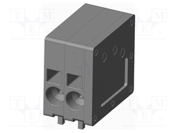 Connector: PCB terminal block; terminal; Plating: tinned; on PCBs