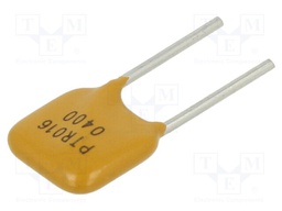 Fuse: PTC polymer; 4A; Imax: 100A; THT; PTR016V; bag