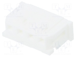 Plug; wire-board; female; Micro-Latch; 2mm; PIN: 4; w/o contacts