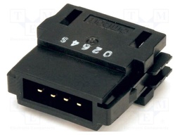 Automation module: I/O connector; DCN4; CompoNET,DeviceNet; male