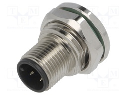 Socket; M12; PIN: 4; male; A code-DeviceNet / CANopen; THT; 250V; 4A