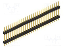 Connector: pin strips; pin header; male; PIN: 29; 2.54mm; THT; 1x29