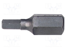 Screwdriver bit; hex key; HEX 12mm; Overall len: 30mm