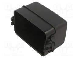 Fuse acces: cover; fuse: 11,9mm; Mat: polyamide; Colour: black
