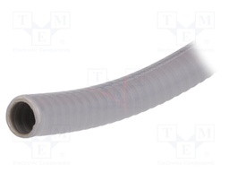 Protective tube; PVC; grey