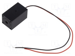 Module: laser; 4mW; red; line; 635nm; 2.7÷3.3VDC; 20÷45mA; 110°