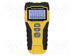 Tester: LAN network analyzer; LCD; Measured cable l: max.610m