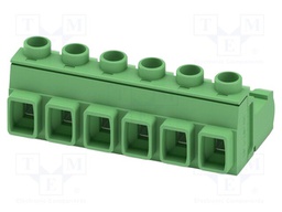 PCB connector, nominal cross section: 2.5 mm?, color: green,