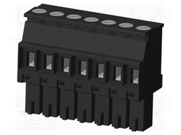 Connector: pluggable terminal block; plug; female; angled 90°