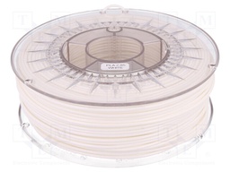 Filament: PLA; 2.85mm; white; 200÷235°C; 1kg; ±0,05mm
