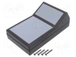 Enclosure: desktop; TENCLOS PULPIT; X: 85mm; Y: 145mm; Z: 55mm; ABS