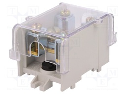 Terminal block; screw terminal; ways: 1; 95mm2; Colour: grey; 232A
