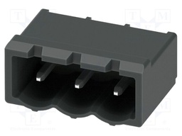 PCB headers, nominal cross section: 2.5 mm?, color: black, n