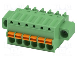 PCB connector, nominal cross section: 1.5 mm?, color: green,