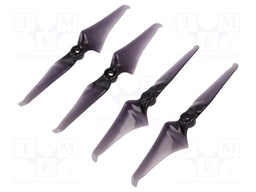 Propeller; transparent; Pcs: 4; Kit: 2x CW + 2x CCW; Ø: 6"; 4.6g