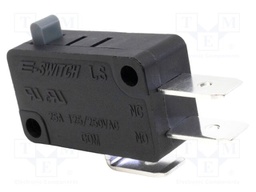 Microswitch SNAP ACTION; 25A/250VAC; without lever; SPDT; Pos: 2