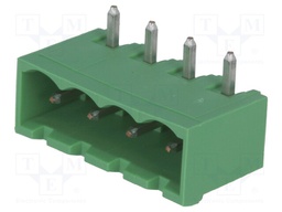 Pluggable terminal block; Contacts ph: 5.08mm; ways: 4; socket