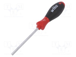 Screwdriver; Allen hex key; Size: HEX 6mm; Series: SoftFinish®