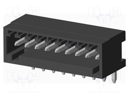 Connector: pluggable terminal block; socket; male; on PCBs