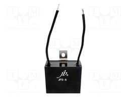 Capacitor: polypropylene; motors, run; 4uF; 450VAC; 38x24x30mm