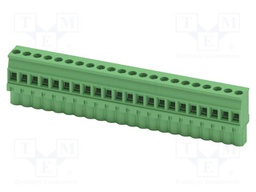 PCB connector, nominal cross section: 2.5 mm?, color: green,