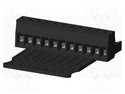 Connector: pluggable terminal block; plug; female; straight; 5mm