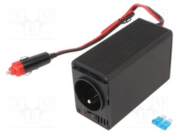 Converter: automotive DC/AC; 200W; Uout: 230VAC; 22÷30VDC; 85%