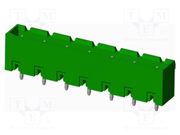 Connector: pluggable terminal block; socket; male; straight; THT