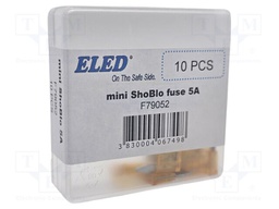 Fuse: fuse; 5A; 32VDC; automotive; 11.2mm; 11.2x4x17mm