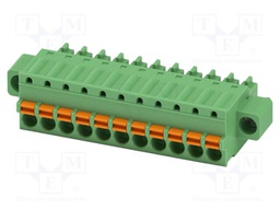 PCB connector, nominal cross section: 1.5 mm?, color: green,