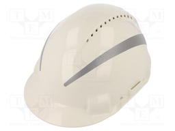 Protective helmet; Size: 53-62mm; white; Series: G3000
