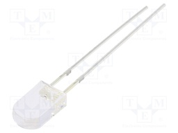 IR transmitter; transparent; P opt: 45mW; 100°; λp max: 940nm; THT