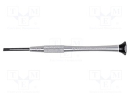 Screwdriver; slot; precision; 2,5x0,4mm; Blade length: 22mm