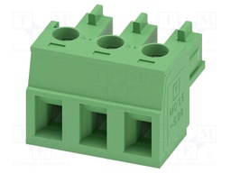 PCB connector, nominal cross section: 1.5 mm?, color: green,