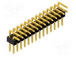 Connector: pin strips; pin header; male; PIN: 28; 2.54mm; THT; 2x14