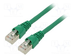 Patch cord; F/UTP; Cat: 5; RJ45 plug,both sides; stranded; Cu; 3m