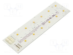 LED strip; W: 49.5mm; L: 172.2mm; No.of diodes: 12; CRImin: 70; 2200K