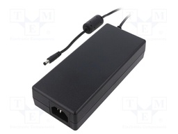 Power supply: switched-mode; 24VDC; 3.75A; Out: 5,5/2,1; 90W; 88%