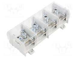 Splice terminal: distribution block; 232A; with cover; grey