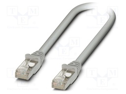 Patch cord; S/UTP; 5; stranded; Cu; LSZH; grey; 20m; 26AWG; Cores: 4