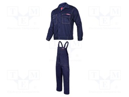 Protective clothes; Size: XXXL (194/126-130); navy blue; QUEST