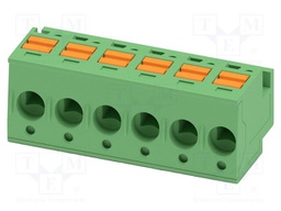 PCB connector, nominal cross section: 1.5 mm?, color: green,