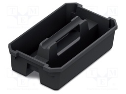 Container: cargo tool tray; black; 343x197x100mm; 8kg