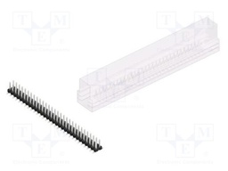 Connector: pin strips; pin header; male; PIN: 60; 2.54mm; SMT; 2x30