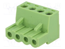Pluggable terminal block; 5.08mm; ways: 4; straight; plug; female