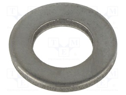 Washer; round; M12; D=24mm; h=2.5mm; steel; Plating: none