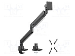 Monitor holder; 22kg; 17÷57"; Arm len: 526mm; for one monitor