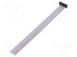 Ribbon cable with IDC connectors; Tape ph: 0.64mm; 127mm