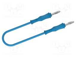 Test lead; 60VDC; 30VAC; 12A; probe tip,banana plug 4mm; Len: 1m