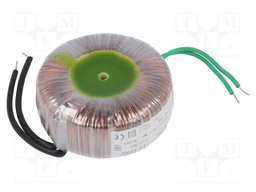 Transformer: toroidal; 120VA; 230VAC; 24V; 5A; 1.2kg; Leads: cables